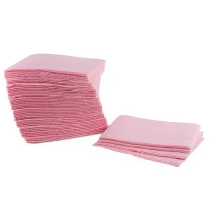 FFPROFESSIONAL Πετσέτα Μανικιούρ 33χ48 50 τμχ Ροζ