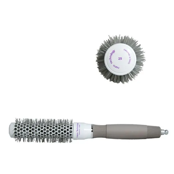 Βούρτσα Μαλλιών Ισιώματος FFPROFESSIONAL Ionic Nanotechnology 25mm CHB1025