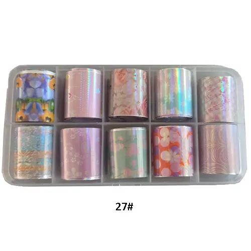 FF Selections Foils Νυχιών Σετ No27 10 τμχ – 2.5cm