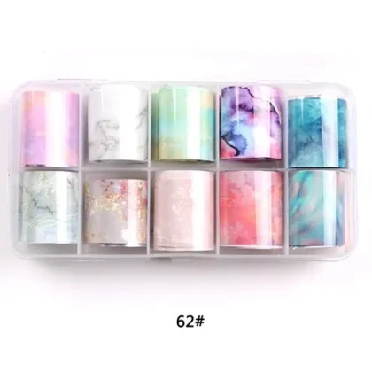 FF Selections Foils Νυχιών Marble Σετ