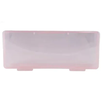 FF SELECTIONS Πλαστική Θήκη Εργαλείων - Πινέλων Ροζ